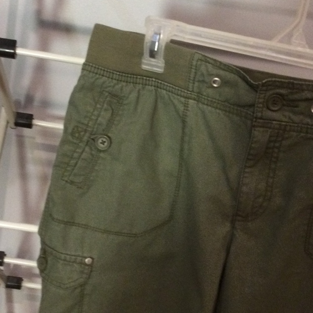 Faded Glory Green Cargo Shorts - Picture 3 of 9